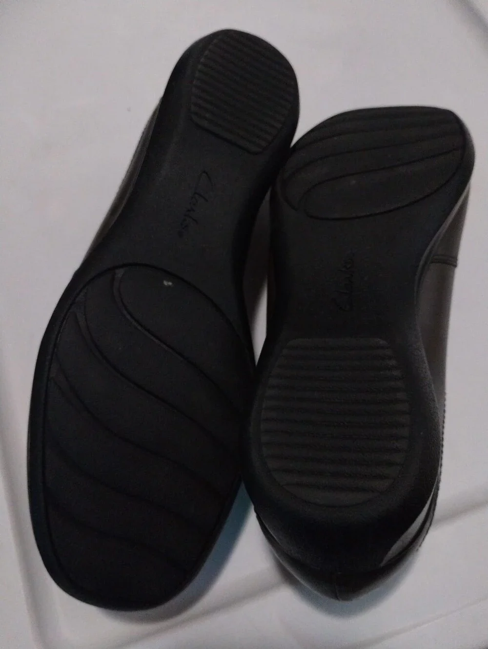 Clark Collection Women's‎ 7 Leather Slip-On Shoes Loafers Comfort Minimalist